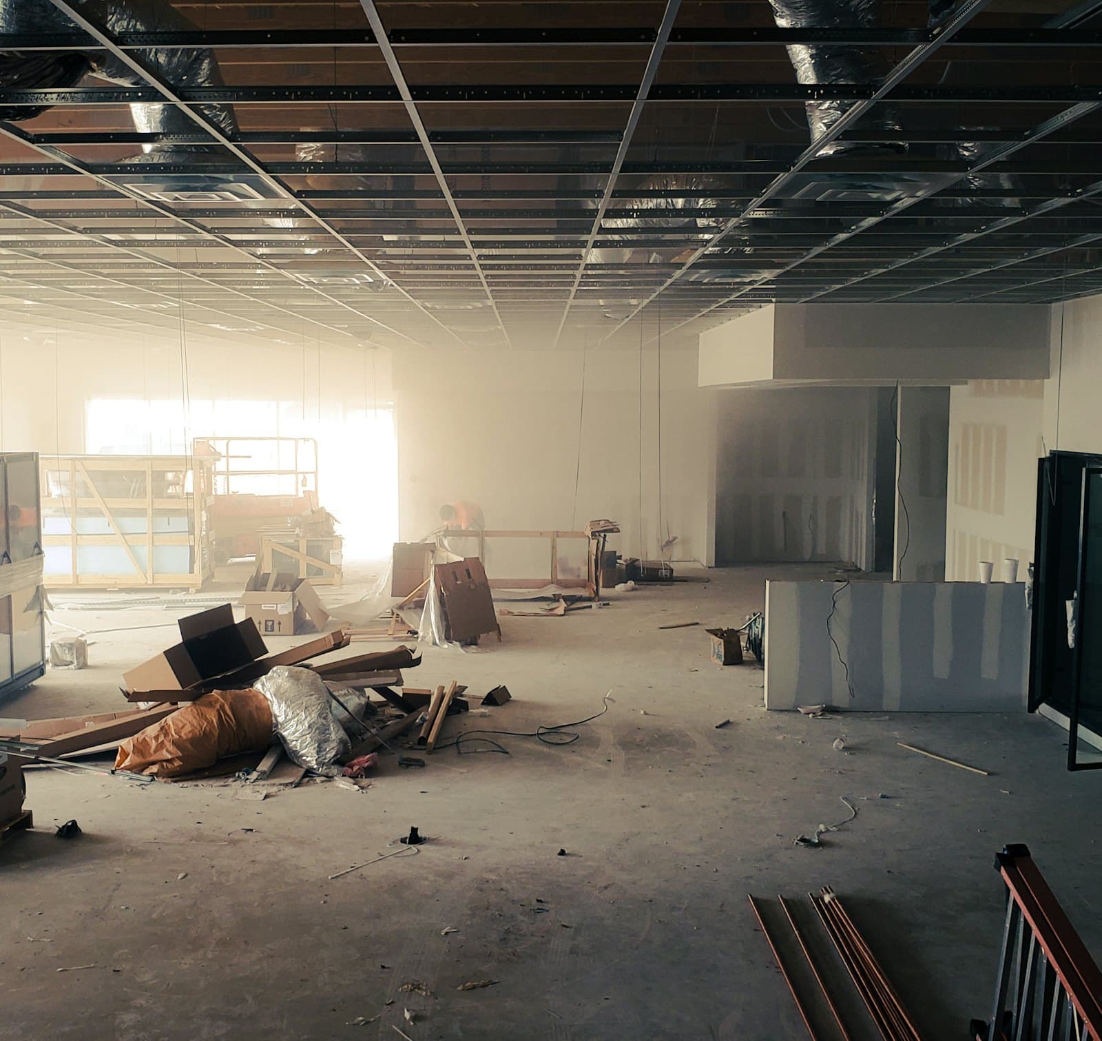 Interior under renovation
